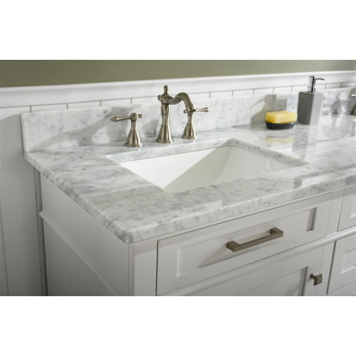 Beachcrest Home Danbury 72'' Freestanding Double Bathroom Vanity with Vanity Top & Reviews